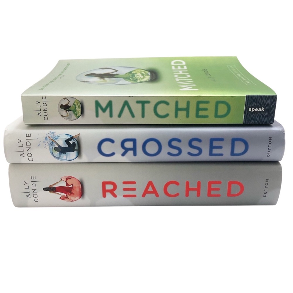 Ally Condie | Matched Trilogy Young Adult Paperback Hardcover Fiction Bundle